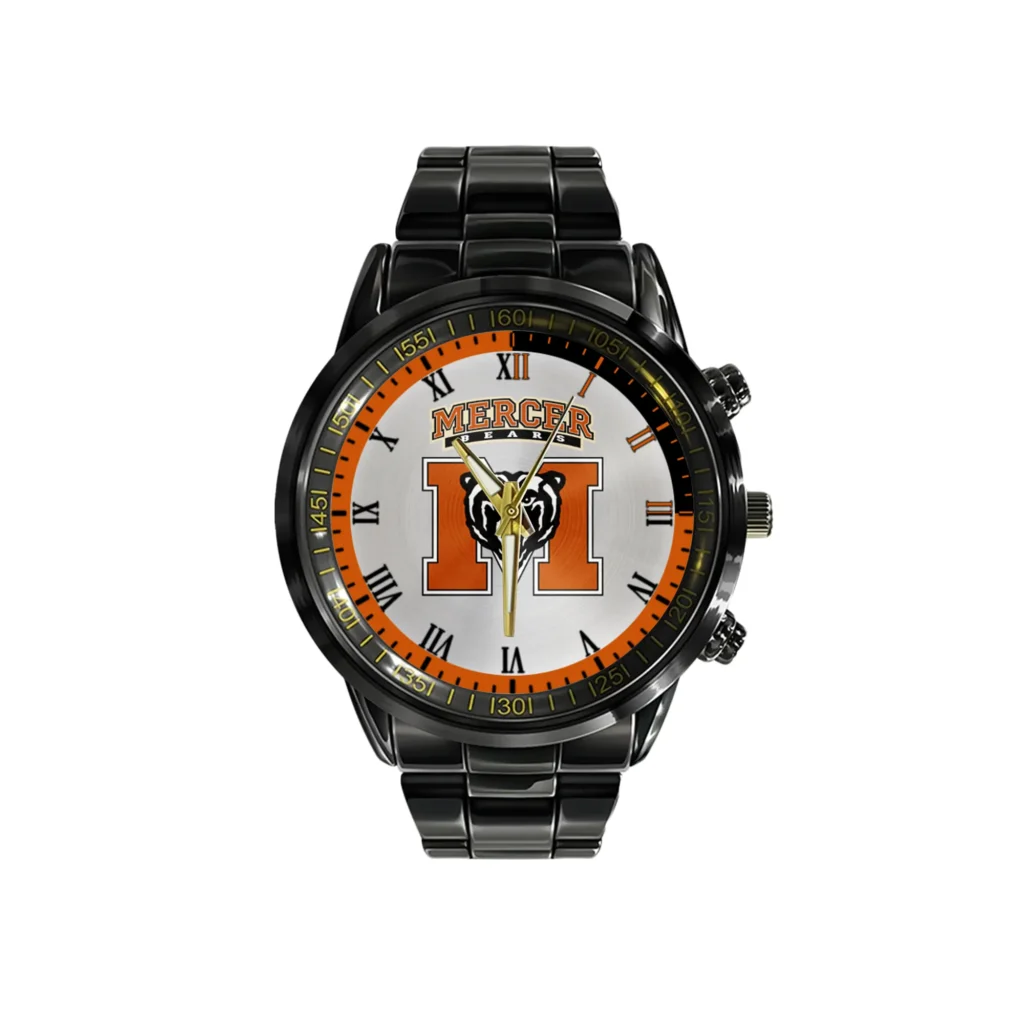 Mercer University Stainless Steel Watch