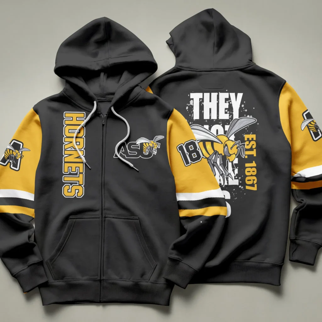 Alabama State Hornets Zip Up Hoodie
