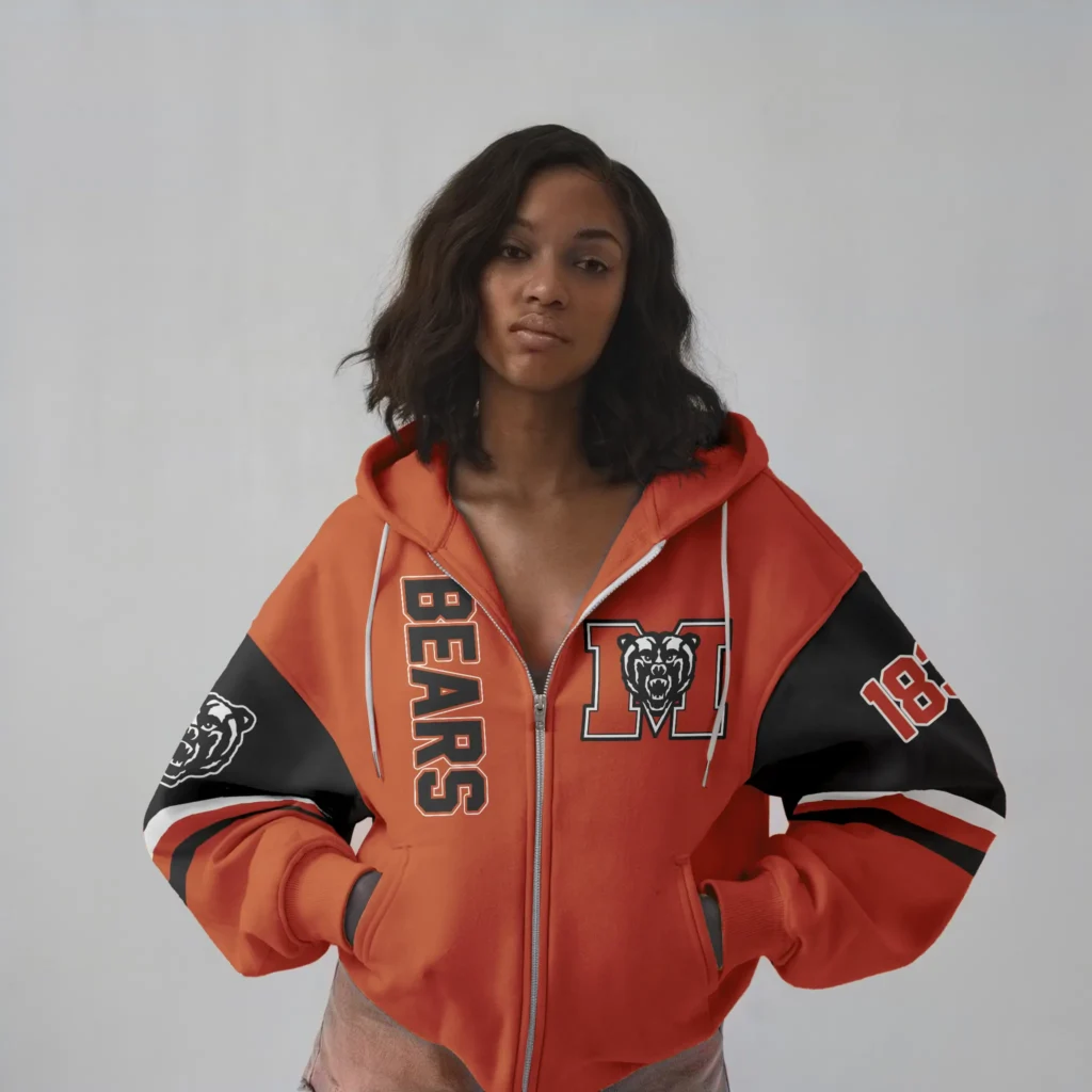 Mercer Bears 2024 SOCON Champ Zip Up Hoodie