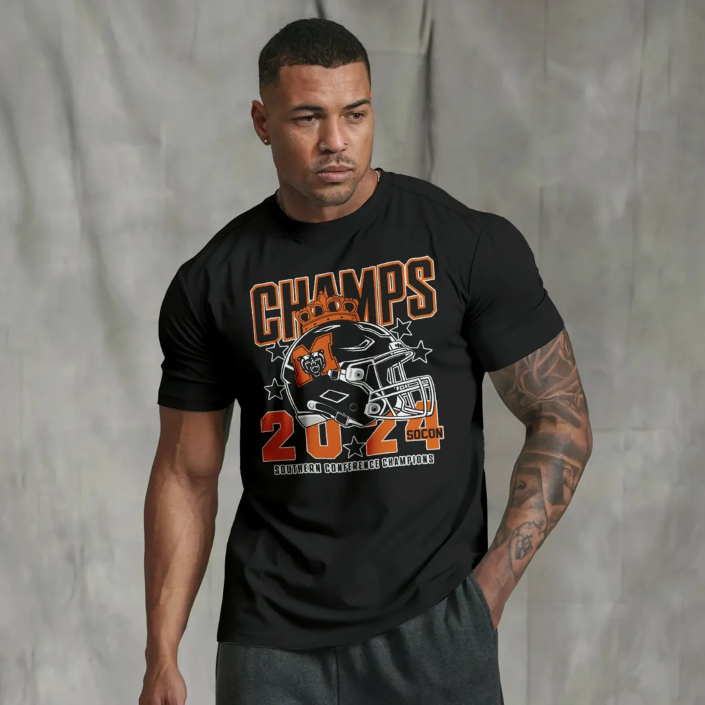 Mercer Bears 2024 SOCON Champs Graphics Tee
