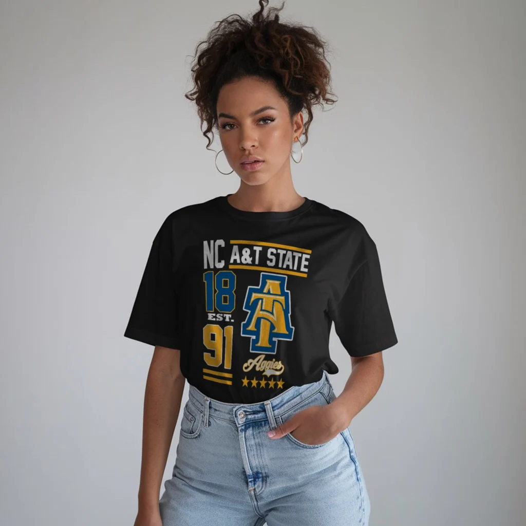 NC A&T Aggies Graphics Tee