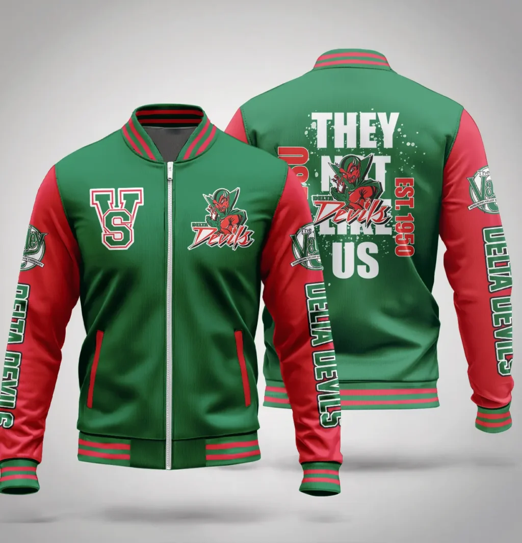 Mississippi Valley State University Delta Devils Baseball Jacket