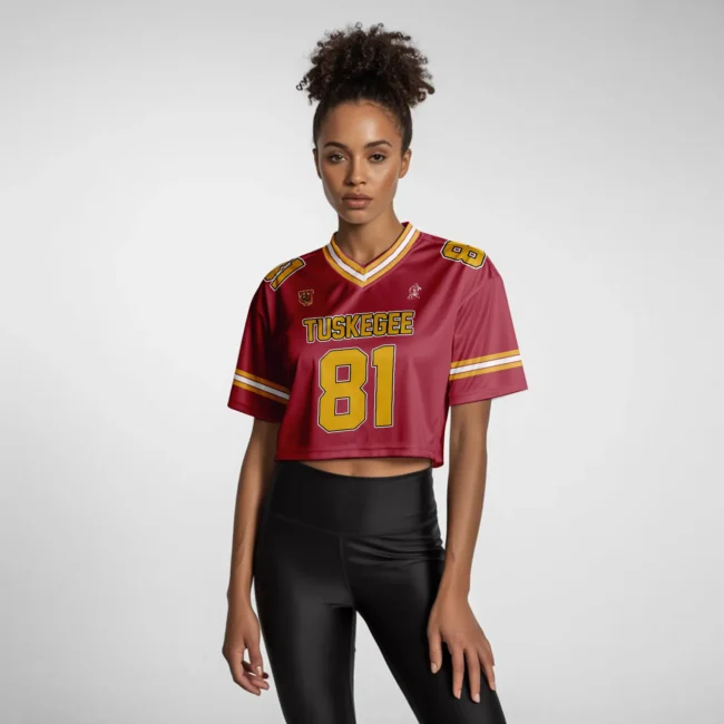 Tuskegee Cropped Football Jersey