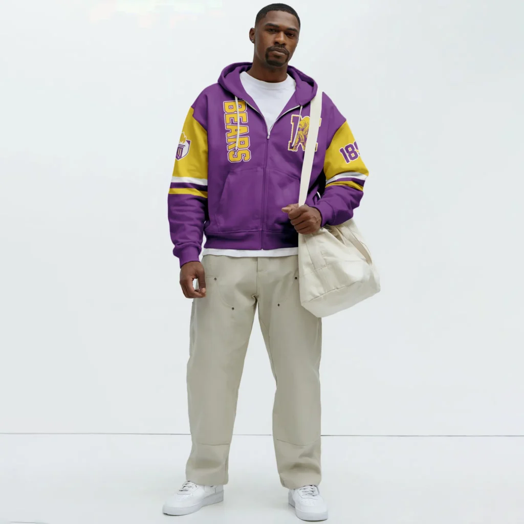 Miles College Zip Up Hoodie